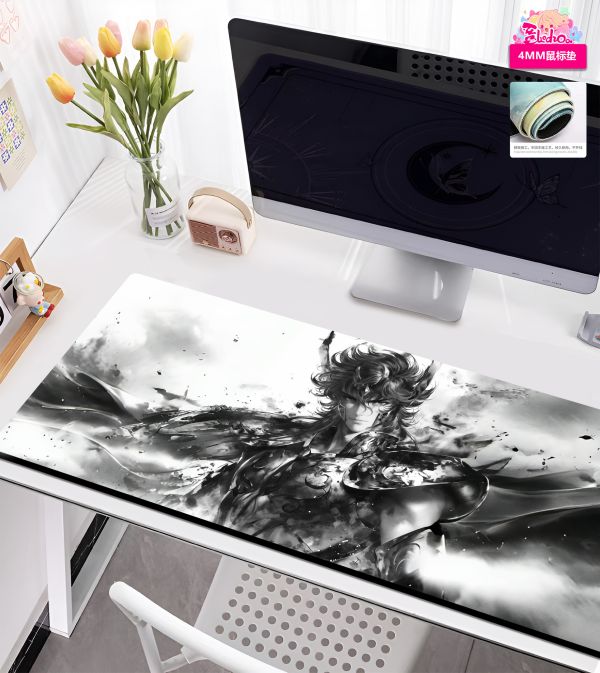 【海外代購】阿喵畫社 聖鬥士星失 異形套組裝飾畫 滑鼠墊 