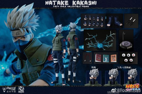 【海外代購】Rocket Toys 1/6 火影忍者 旗木卡卡西 可動人偶 