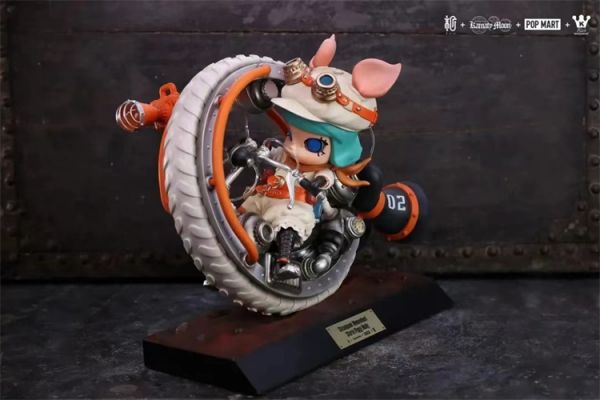 【海外代購】【31CM】末匠 POP MART 獨輪風暴小豬MOLLY 