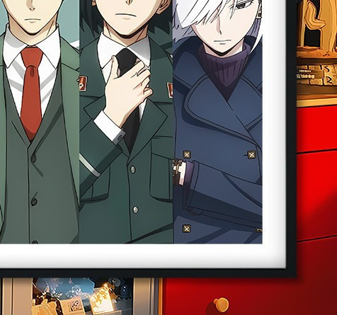 【海外代購】巴洛克 《間諜過家家全員》SPY×FAMILY裝飾畫冰箱貼 