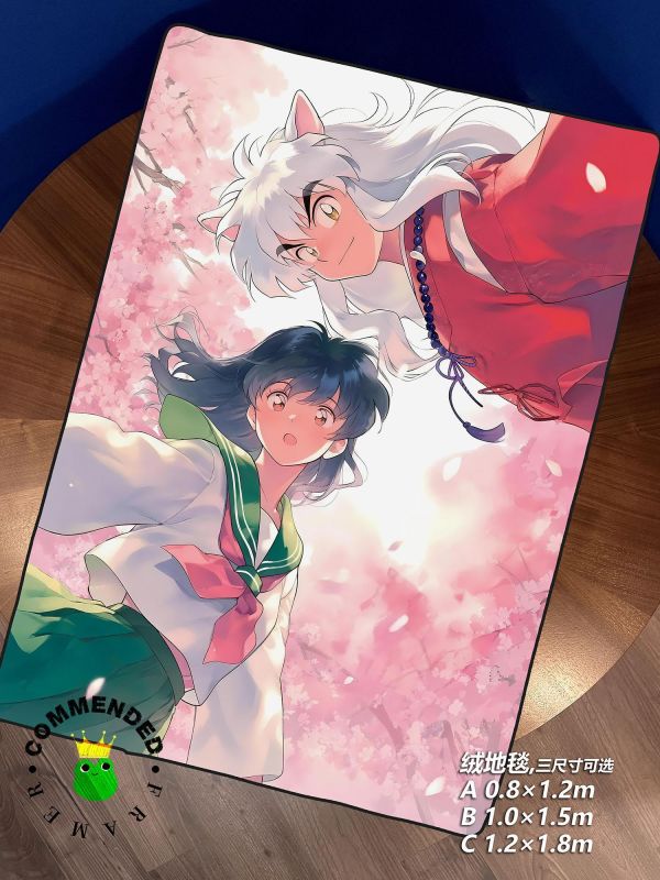 【海外代購】皇呱 《犬夜叉春日cp》 犬夜叉犬夜叉日暮戈薇cp週邊裝飾畫 