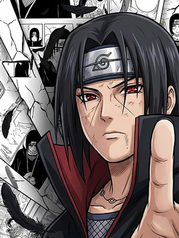 【海外代購】巴洛克 《漫格鼬》宇智波鼬Itachi火影忍者裝飾畫冰箱貼 