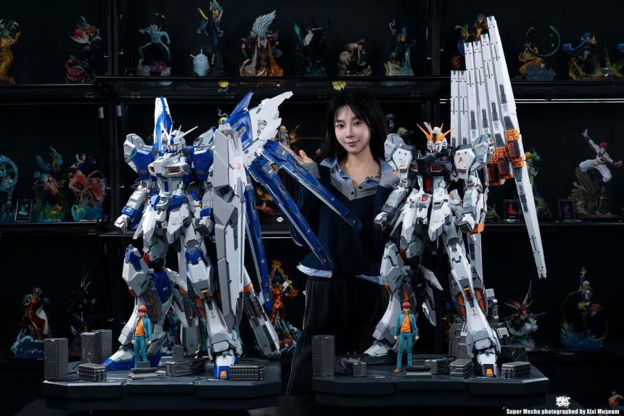 【海外代購】MECHA ERA 2025年度典藏巨獻【黑牛機甲】&【藍牛機甲】 雙形態（1/30比例）超限定版立體場景雕像 