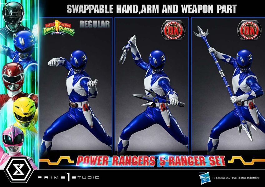 【預定】Prime 1 P1S 1/4 恐龍戰隊五人套裝PMPWR-01/DX/DXS 