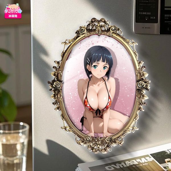 【海外代購】阿喵畫社 動畫冰箱貼第四十九彈刀劍神域 高透壓克力磁吸冰箱貼 