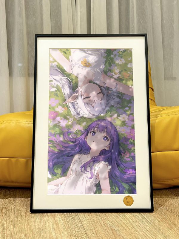 【海外代購】星空 《草坪芙莉蓮菲倫》辛美爾葬送的芙莉蓮Frieren動漫藝術版畫裝飾畫 