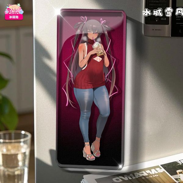 【海外代購】阿喵畫社 對魔忍女神計畫 新品12K主題高清裝飾畫 冰箱貼 