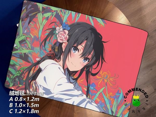 【海外代購】皇呱 《日式雪之下雪乃》我的青春戀愛物語果然有問題裝飾畫 午睡毯 地毯 
