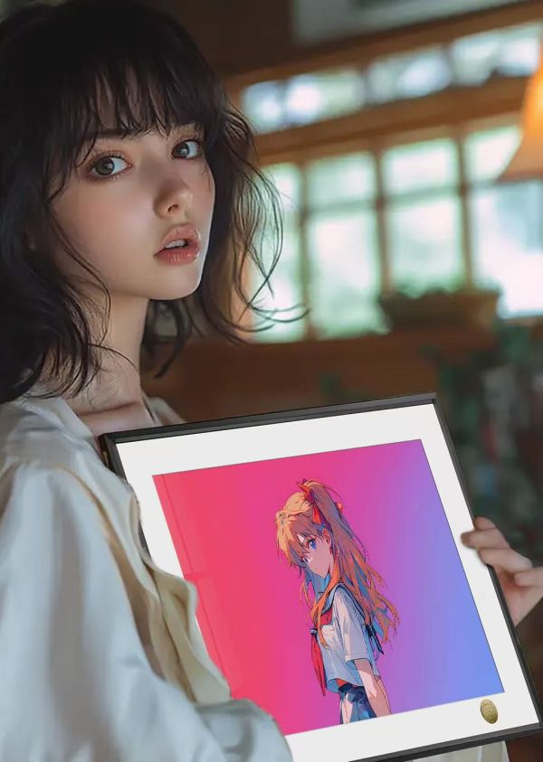 【海外代購】皇呱 《校服明日香》明日香校服新世紀福音戰士EVA裝飾畫裝飾畫 
