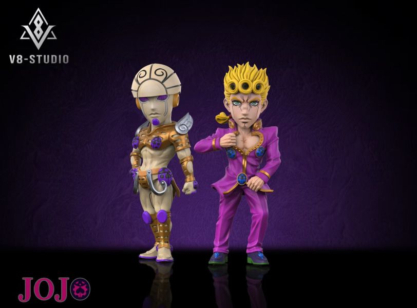 【預定】V8 JOJO黃金之風-喬魯諾·喬巴納/替身黃金體驗 （後續會持續出其他人物共鳴） 