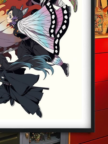 【海外代購】巴洛克 《九柱出擊》鬼滅之刃無限城篇九柱裝飾畫冰箱貼 