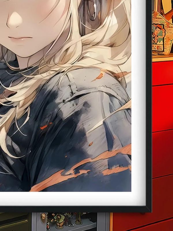 【海外代購】巴洛克 《帥氣18號》拉姿麗七龍珠人造人裝飾畫冰箱貼 