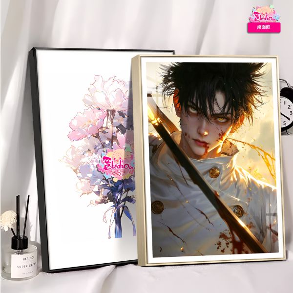【海外代購】阿喵畫社 霞光 乙骨憂太 8k超大高清裝飾畫 