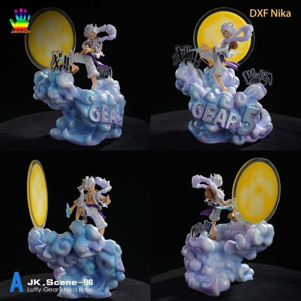 【海外代購】JacksDo 五檔 尼卡路飛 地台 不含人物 