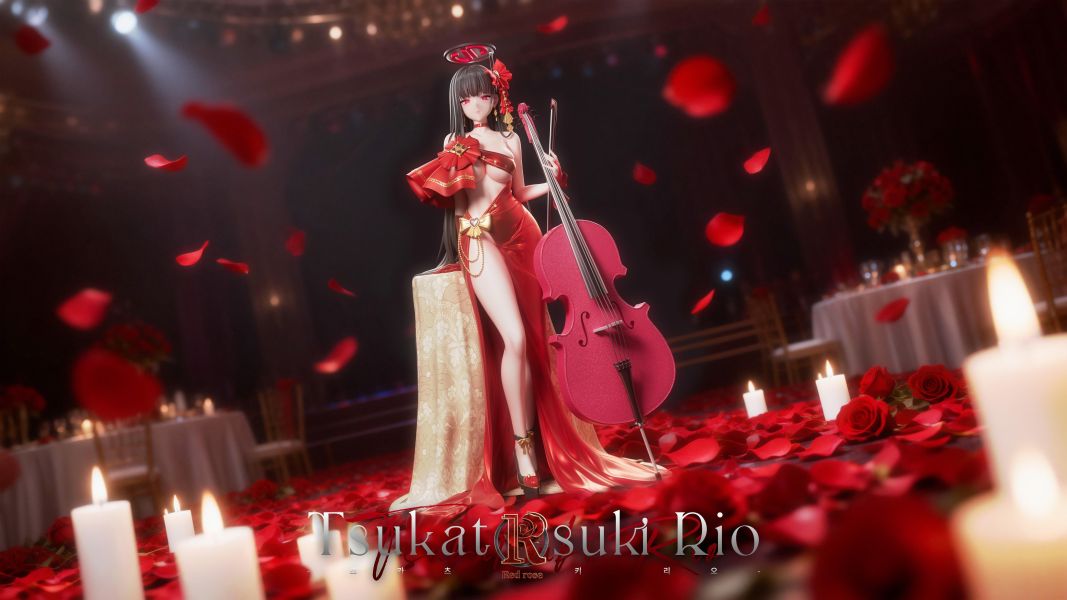 【預定】Red Rose 調月莉音 Rio 禮服Ver. 