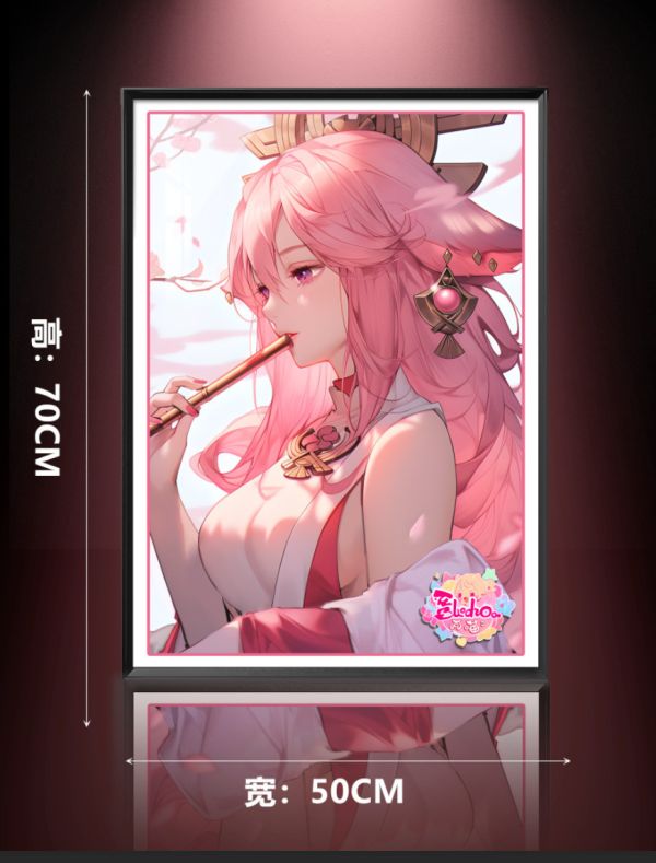 【海外代購】阿喵畫社 原神系列 八重神子 