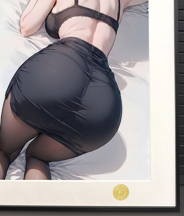 【海外代購】H2 《女友18號》龍珠人造人18號裝飾畫 