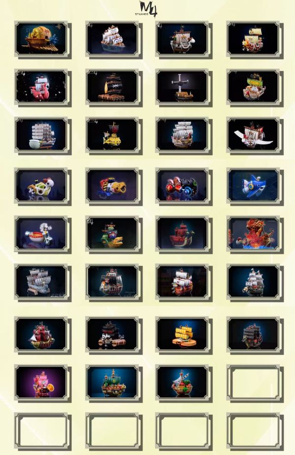 【預定】M4 全員船 系列第三十一彈 雷歐海賊船 撒謊蘭度號 