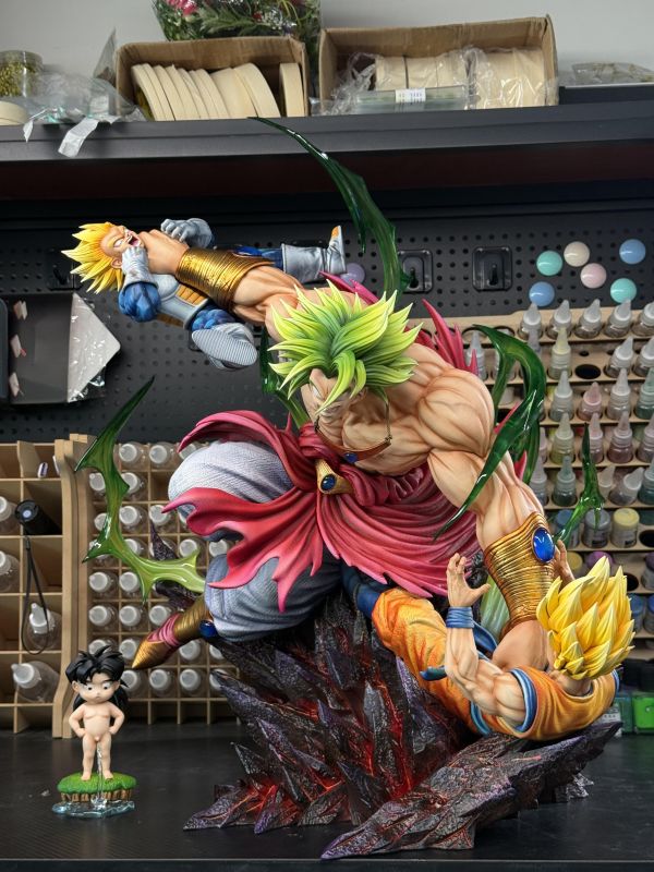 【預定】億獸 三人布羅利2.0（布羅利VS空貝） 