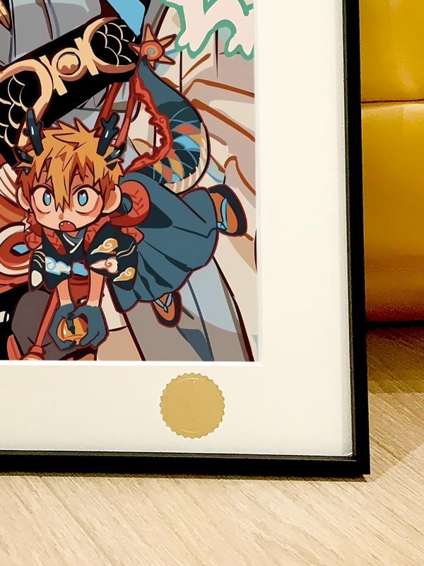 【海外代購】星空 《地縛三人組》地縛少年花子君八尋寧寧源光Hanako動漫裝飾畫 