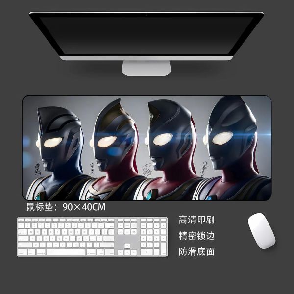 【海外代購】千鳥社 《平成奧特曼第二彈》人間體聲優演員簽名鼠標墊裝飾畫 