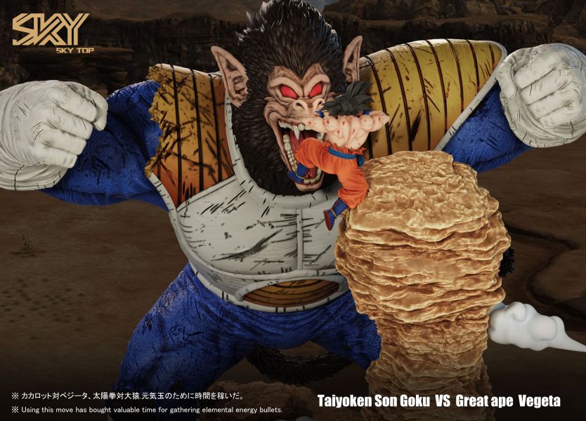 【已截單/代購洽客服】Sky Top 初期名場面場景第三彈 大猿 太陽拳 