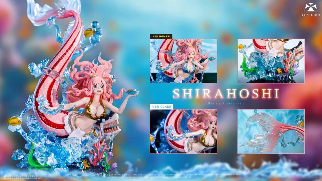 【預定】3X 人魚公主 白金 
