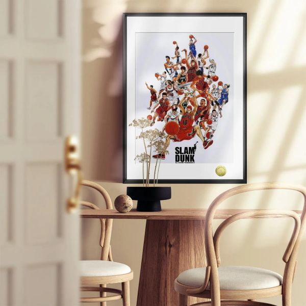 【海外代購】皇呱《熱血籃球 第二彈》灌籃高手裝飾畫 午睡毯 地毯 