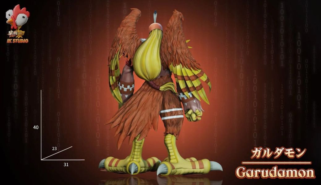 【預定】IKS呆雞社 伽樓達獸&武之內空 