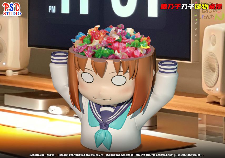 【預定】PSD 鹿乃子乃子收納潮玩桌擺 