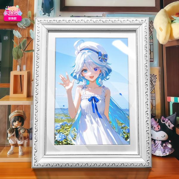 【海外代購】阿喵畫社 花海 芙寧娜 珍珠款館藏級8k精裱畫 