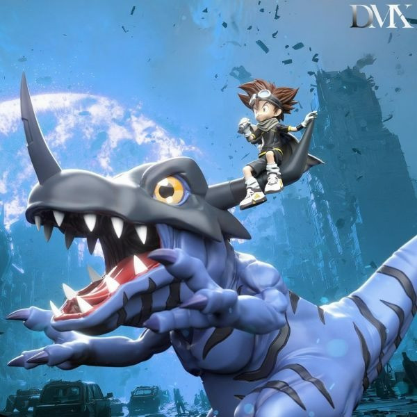 【預定】DMX 數碼寶貝 一代騎乘共鳴系列第四彈 暴龍獸&八神太一 