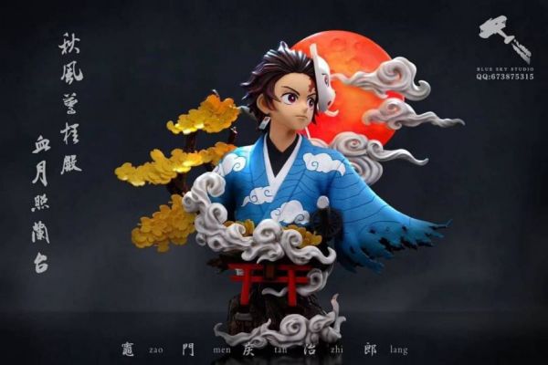 【系列代購】【31/36CM】blue sky Studio 藍天工作室 鬼滅和風意境胸像 