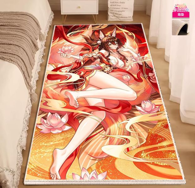 【海外代購】阿喵畫社 蓮花古韻 停雲 新品12K主題超清裝飾畫 地墊 冰箱貼 