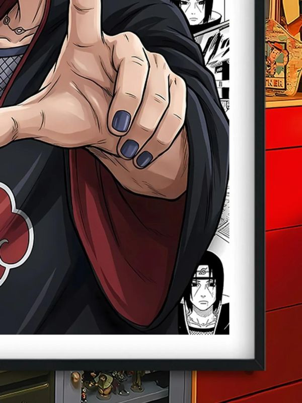 【海外代購】巴洛克 《漫格鼬》宇智波鼬Itachi火影忍者裝飾畫冰箱貼 