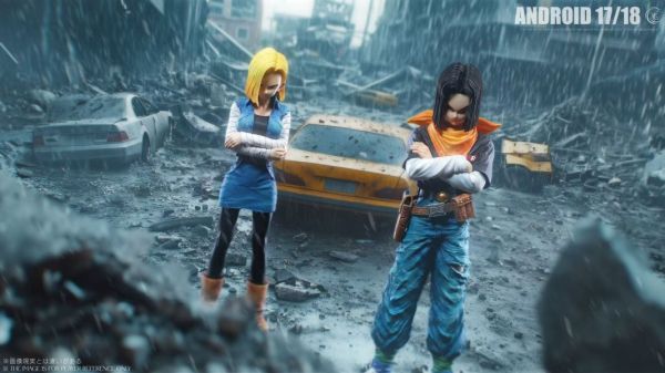 【預定】星軌 龍珠z 人造人17-18號 
