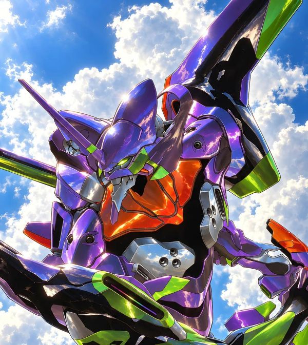 【海外代購】H2 《初號機》新世紀福音戰士EVA裝飾畫 