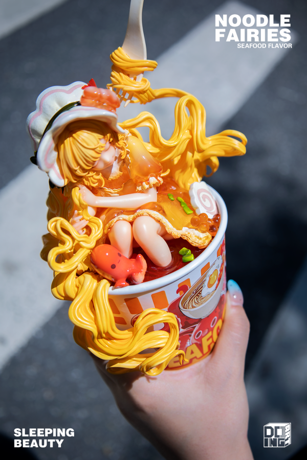 【預定】WeArtDoing WAD 杯麵女孩-海鮮濃湯 & 炒麵女孩-經典醬汁 Noodle Fairies-Seafood Flavor & Original Sauce 