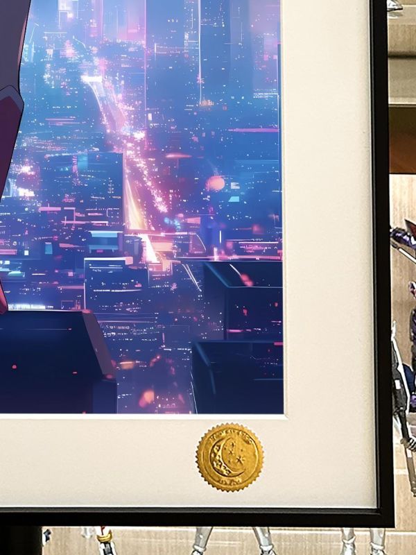 【海外代購】星空 《美少女背影》水兵月月野兔水手月亮倩妮迪公主Sailor Moon動漫裝飾畫 