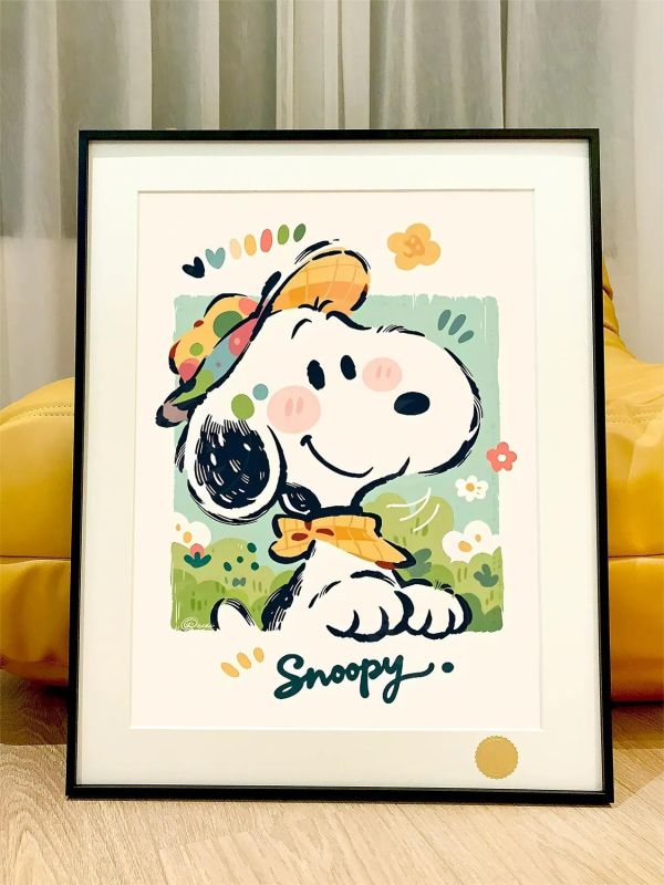 【海外代購】星空 《Snoopy》史努比花生漫畫裝飾畫 