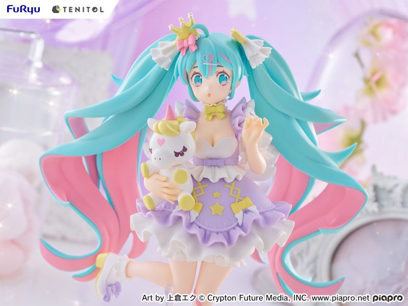 【預定】FuRyu TENITOL 初音未來 夢幻公主 薰衣草Ver. 