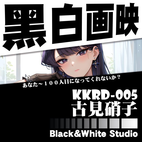 【海外代購】黑白畫映 B&W 古見硝子 立體裝飾畫 
