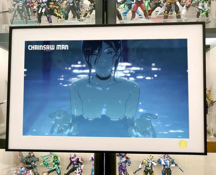 【海外代購】星空 《水之蕾塞》電鋸人reze鏈鋸人蕾塞篇Chainsaw Man電次瑪奇瑪帕瓦動畫裝飾畫 