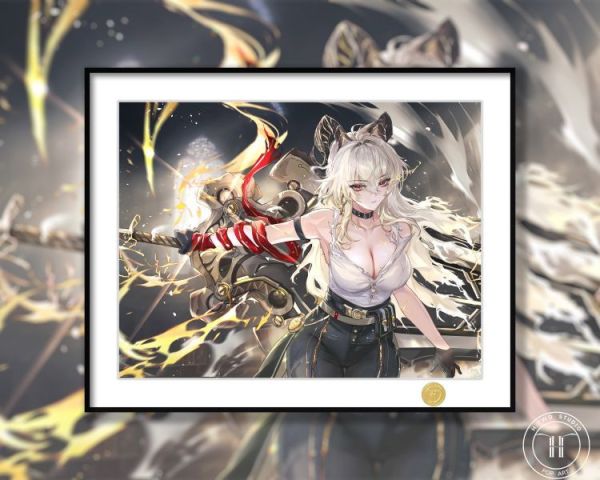 【海外代購】H2 《贊妮》鳴潮黎那汐塔裝飾畫 