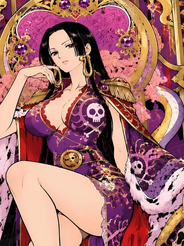 【海外代購】星空 《王座女帝》Hancock海賊王裝飾畫 