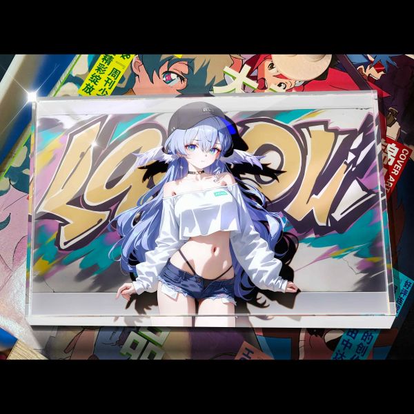 【海外代購】阿喵畫社 第二十彈星鐵塗鴉系列動漫卡磚 