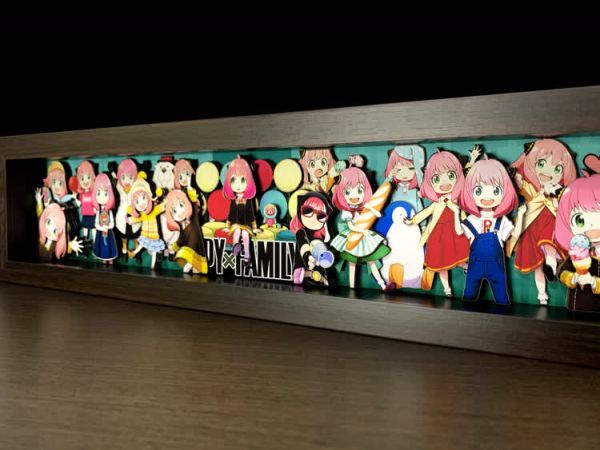 【海外代購】萌萌匠 間諜過家家阿尼亞 地台桌擺 