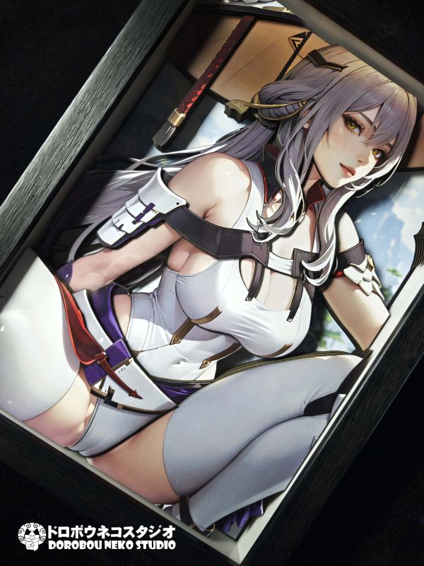 【海外代購】泥棒貓 DSMG-086 NIKKE 紅蓮 立體裝飾畫 