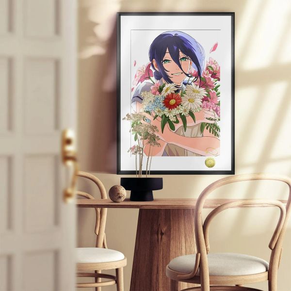 【海外代購】皇呱 《少女蕾塞第三彈》鏈鋸人聲優簽名裝飾畫 午睡毯 地毯 