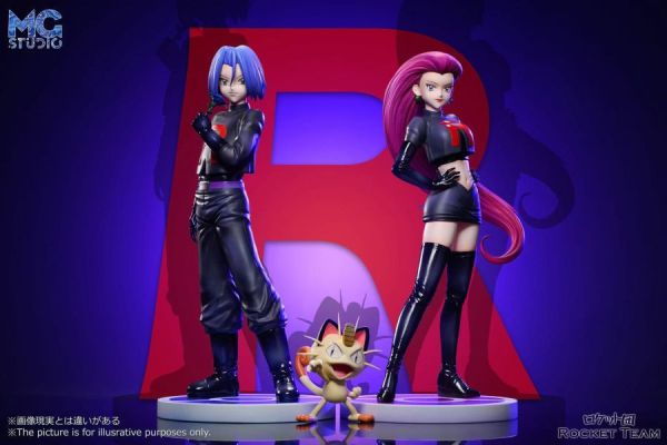 【預定】MG scaleworld比例世界 火箭隊武藏小次郎及寶可夢 圖鑑比例 